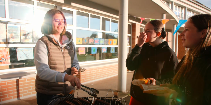 internat barbecue